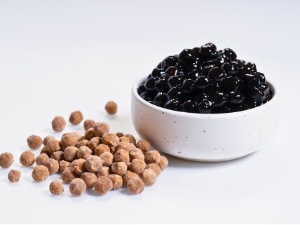 GREITO PARUOŠIMO RUDOJO CUKRAUS TAPIJOKOS PERLAI 150 g 1 GREITO PARUOŠIMO RUDOJO CUKRAUS TAPIJOKOS PERLAI 150 g 1
