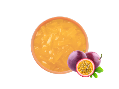 PASIFLORŲ SKONIO KOKOSO ŽELĖ BURBULINEI ARBATAI 350 g