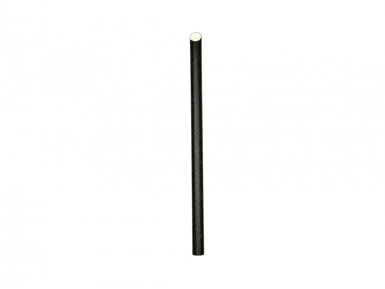 POPIERINIAI BURBULINĖS ARBATOS ŠIAUDELIAI JUODI 20 cm 3 vnt. 1